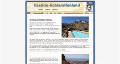 Desktop Screenshot of castillo-schlaraffenland.de